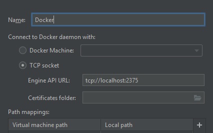 Docker config